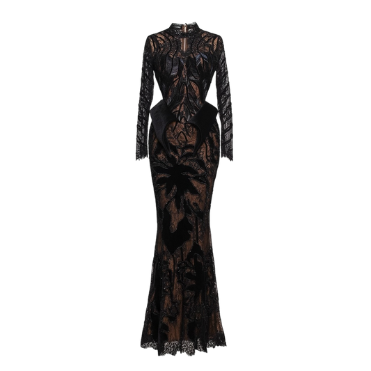 NOIRE PLUM DRESS